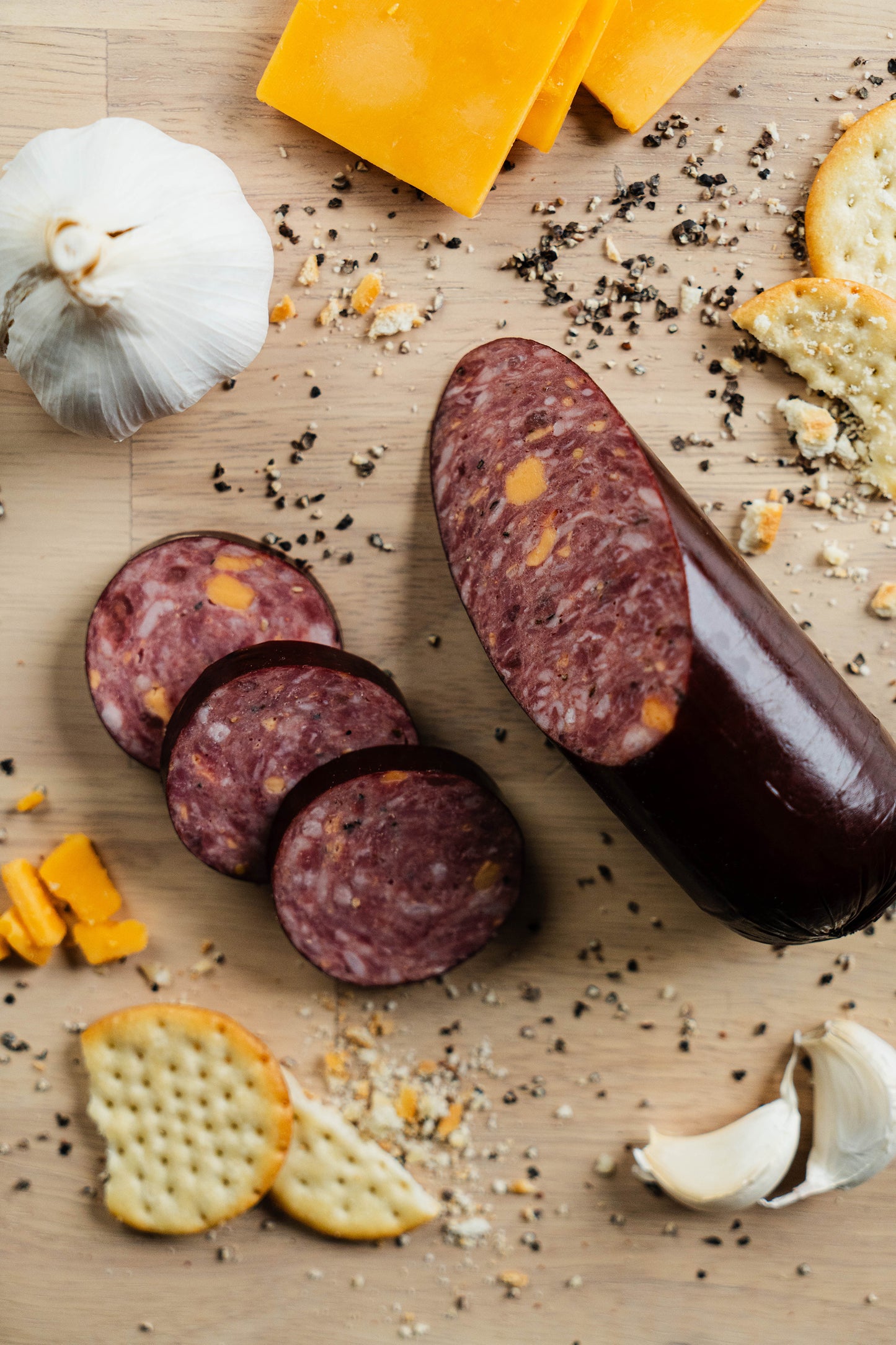 Beef Cheddar Summer Sausage