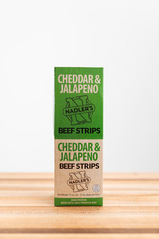 Beef Cheddar and Jalapeno Jerky Strips