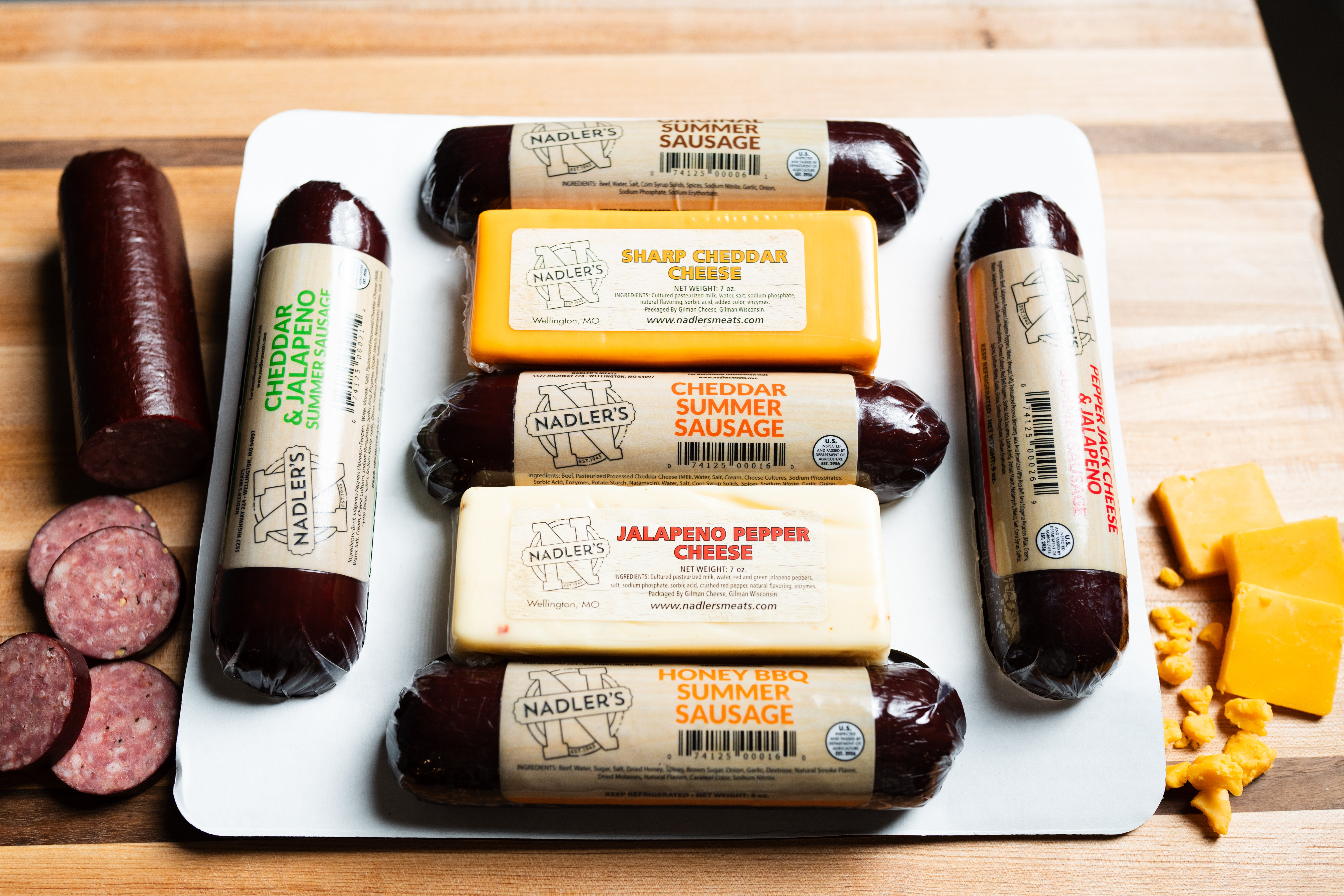 Summer Sausage Sampler – Nadler's Meats