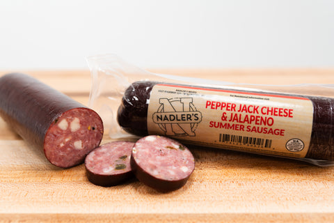 Beef Pepper Jack & Jalapeno Summer Sausage