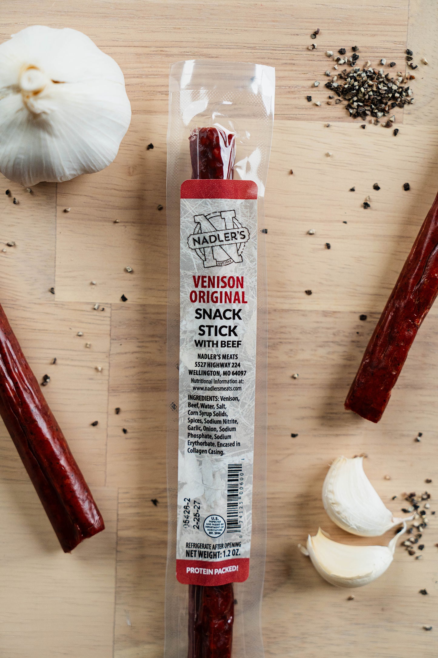 Venison Original Snack Sticks