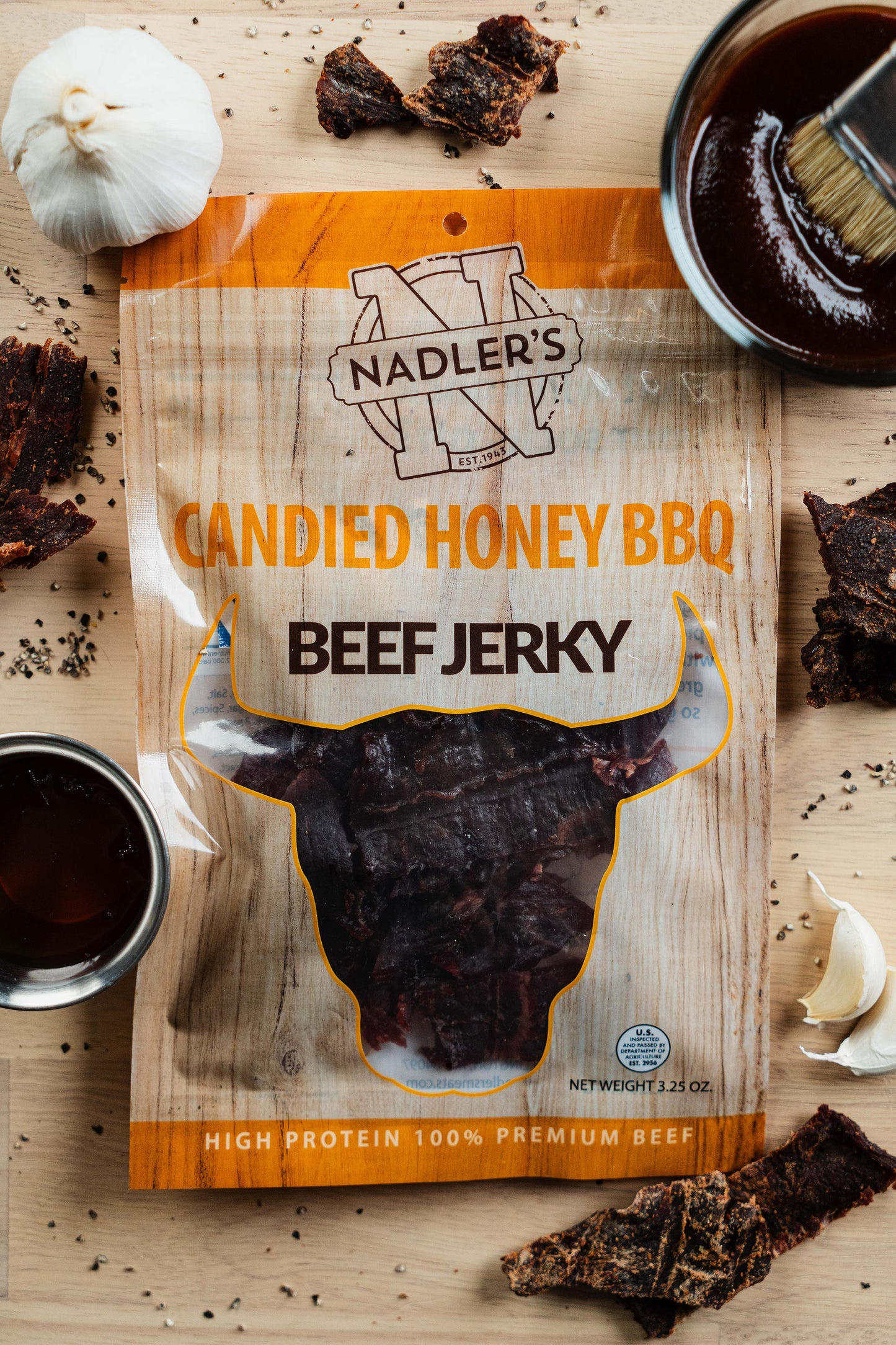 Beef Candied Honey BBQ Jerky