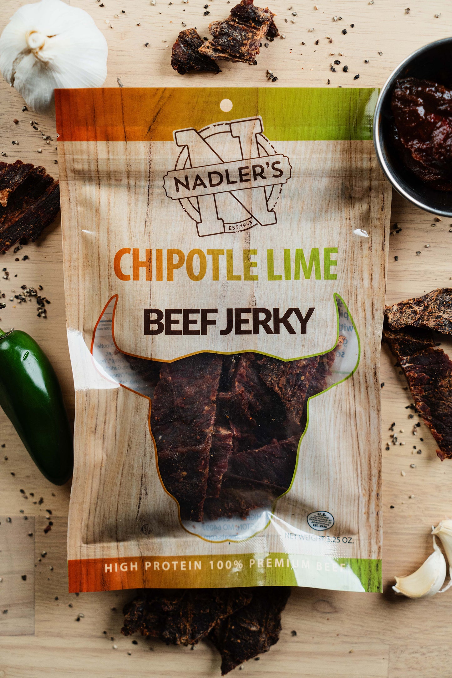 Beef Chipotle Lime Jerky