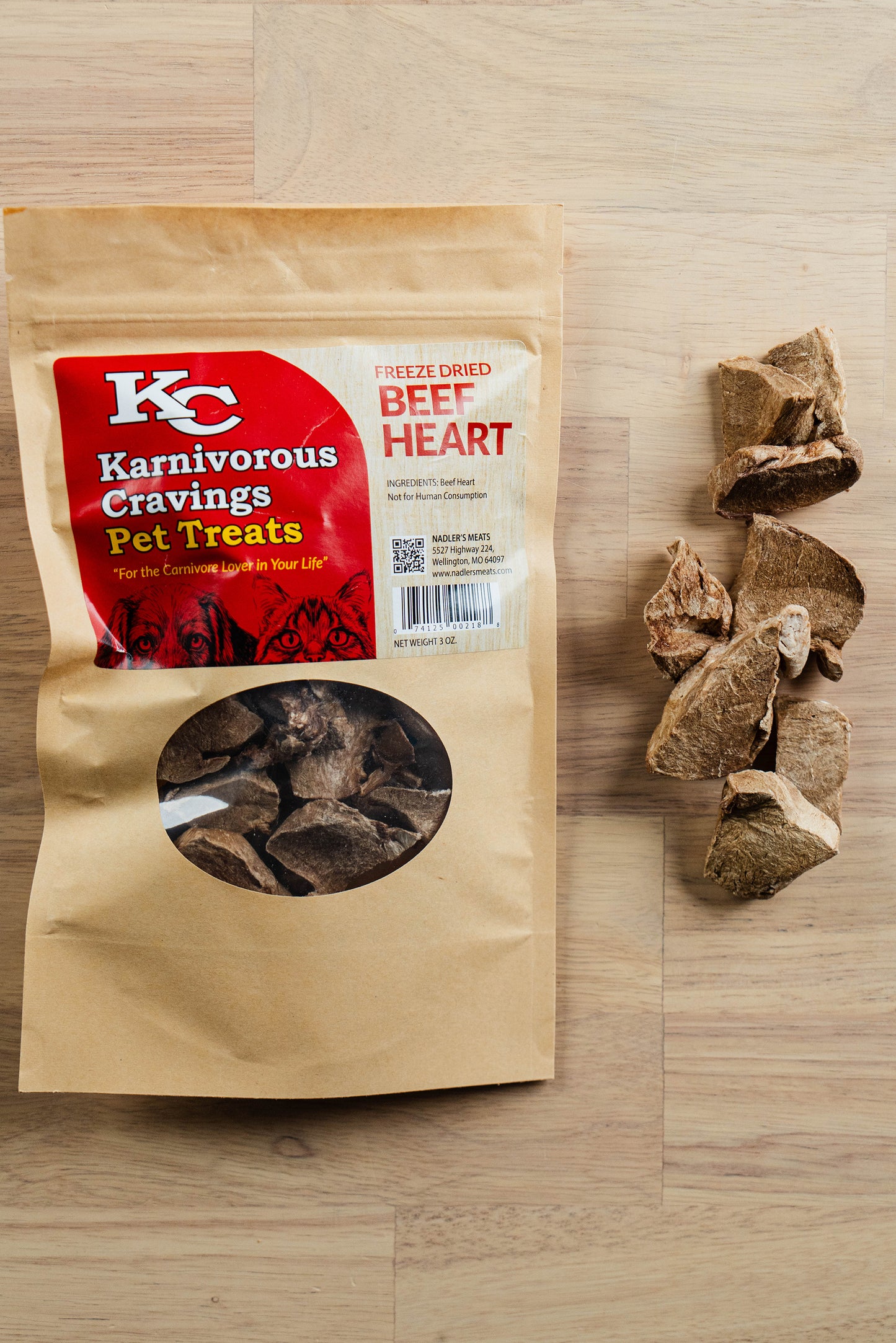 Freeze Dried Beef Heart