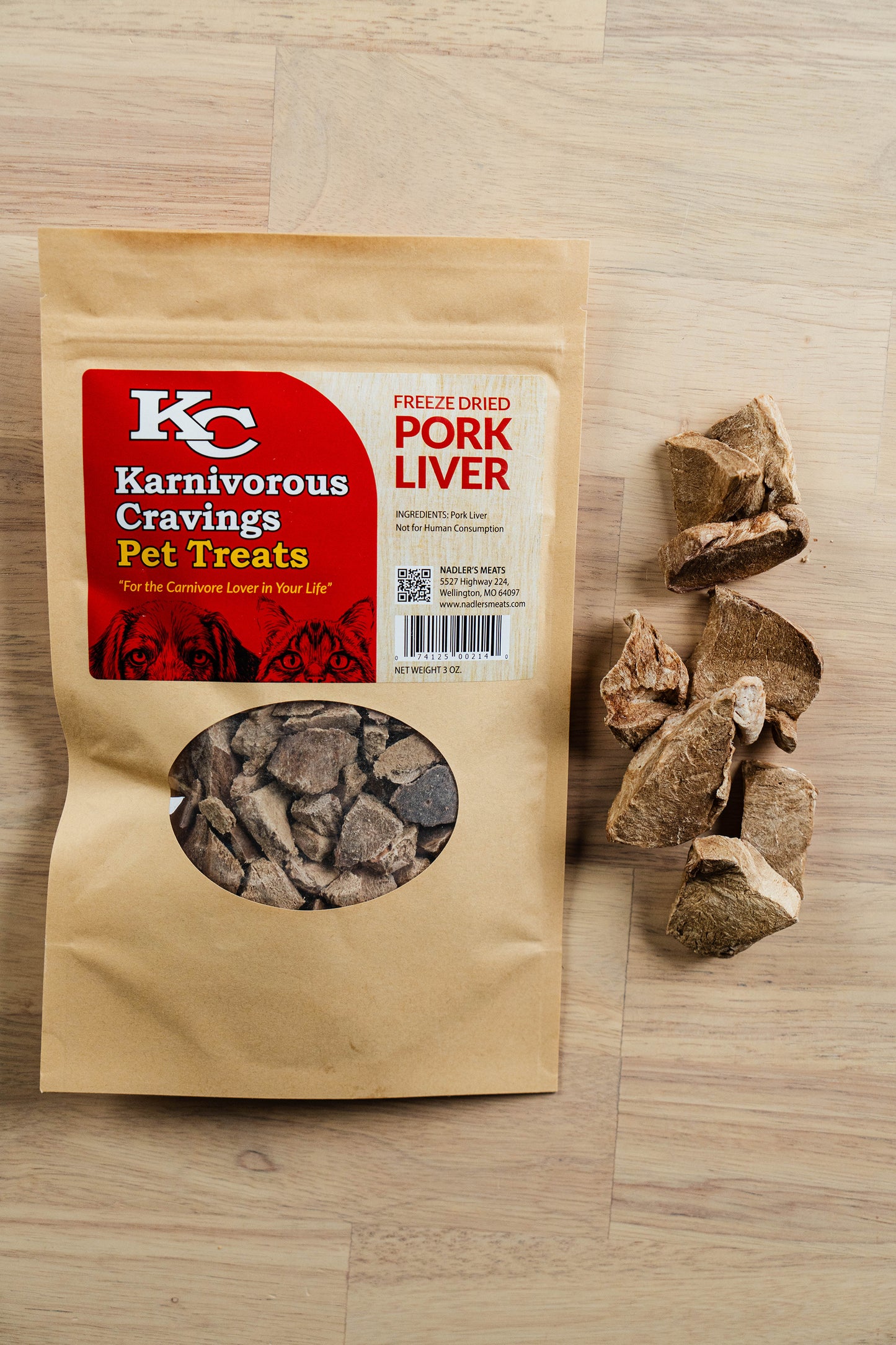 Freeze Dried Pork Liver