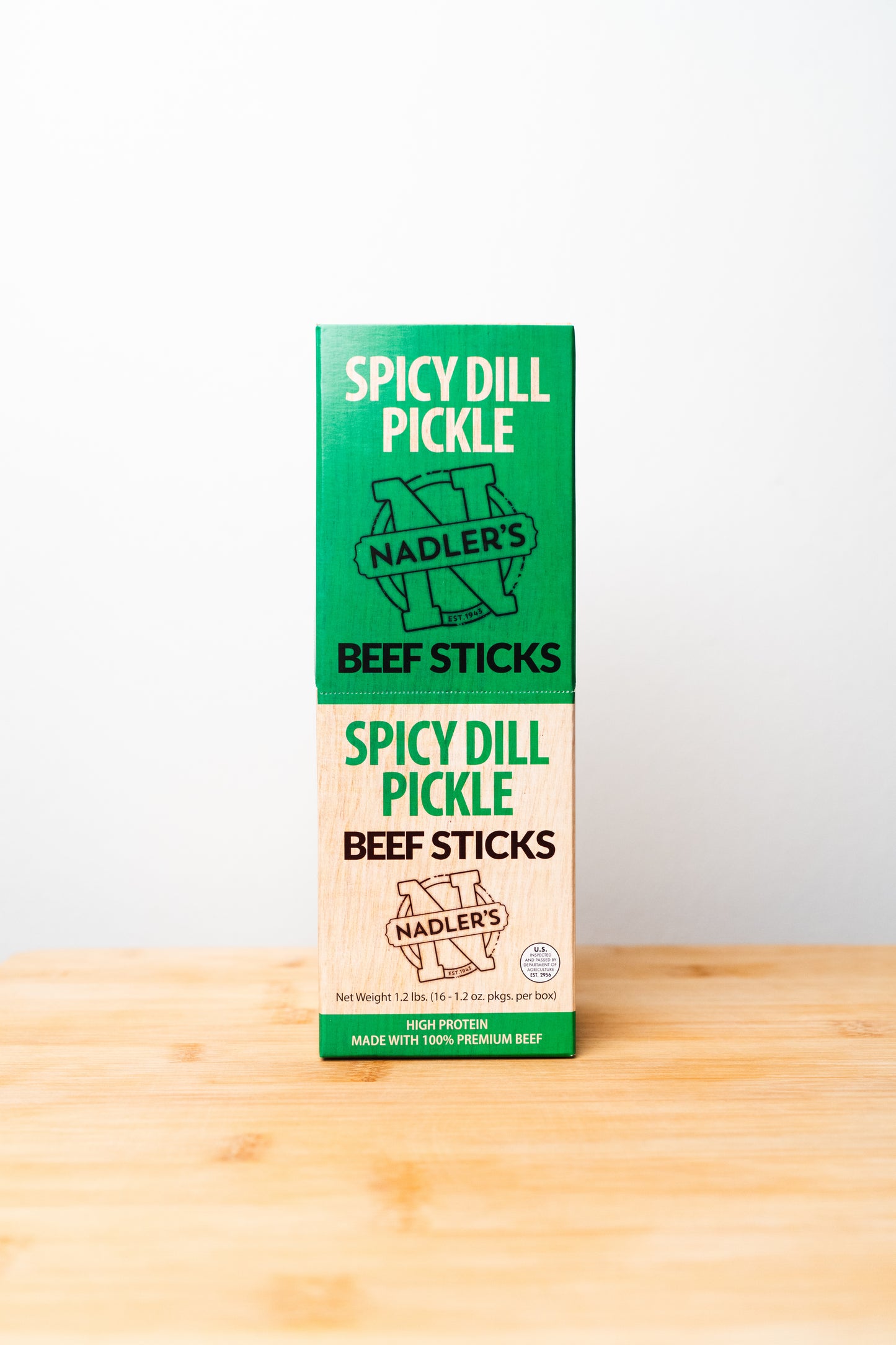 Beef Spicy Dill Pickle Sticks - Nadler's Meats