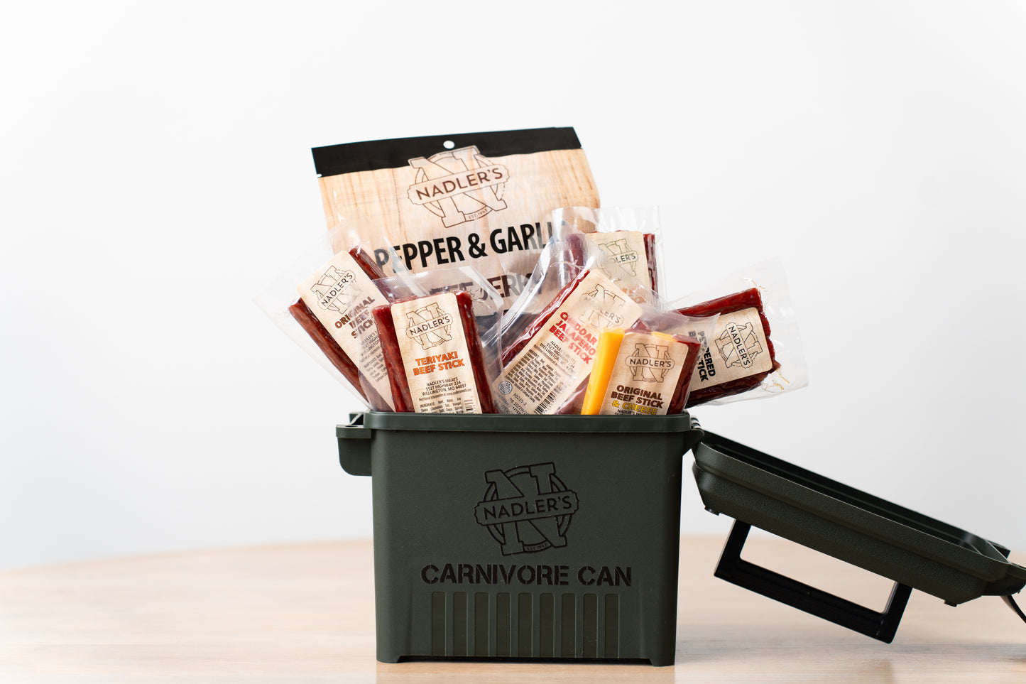 Mini Carnivore Can (Jerky and Snack Stick Pack) - Nadler's Meats