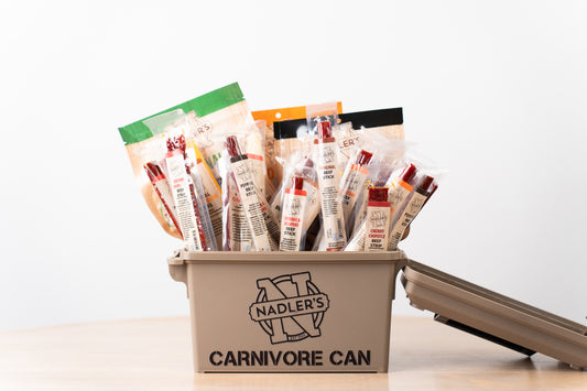 Carnivore Can (Jerky and Snack Stick Pack) - Nadler's Meats