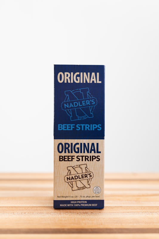 Beef Jerky Strips Variety Pack - Nadler's Meats