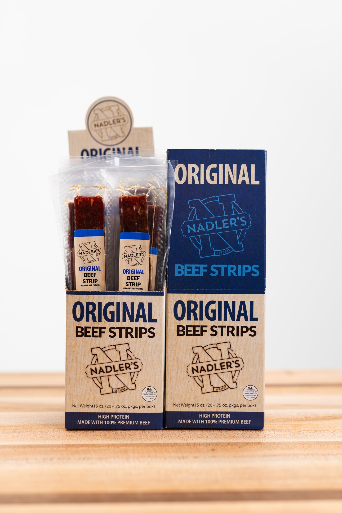 Beef Original Jerky Strips - Nadler's Meats