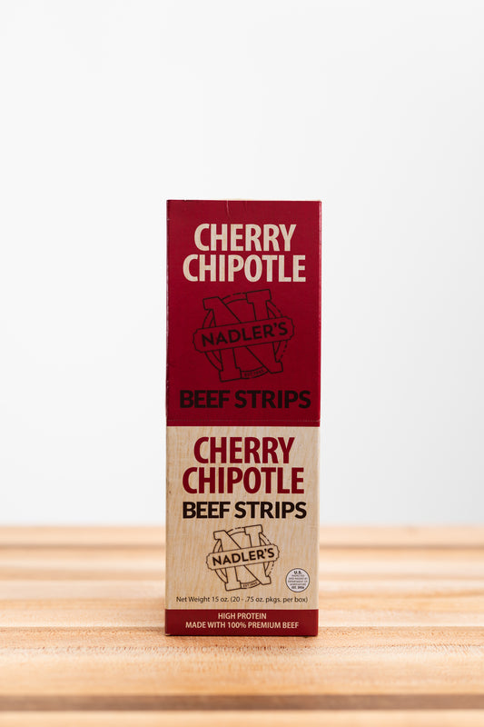 Beef Cherry Chipotle Jerky Strips - Nadler's Meats