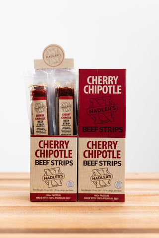 Cherry Chipotle Beef Jerky Strips