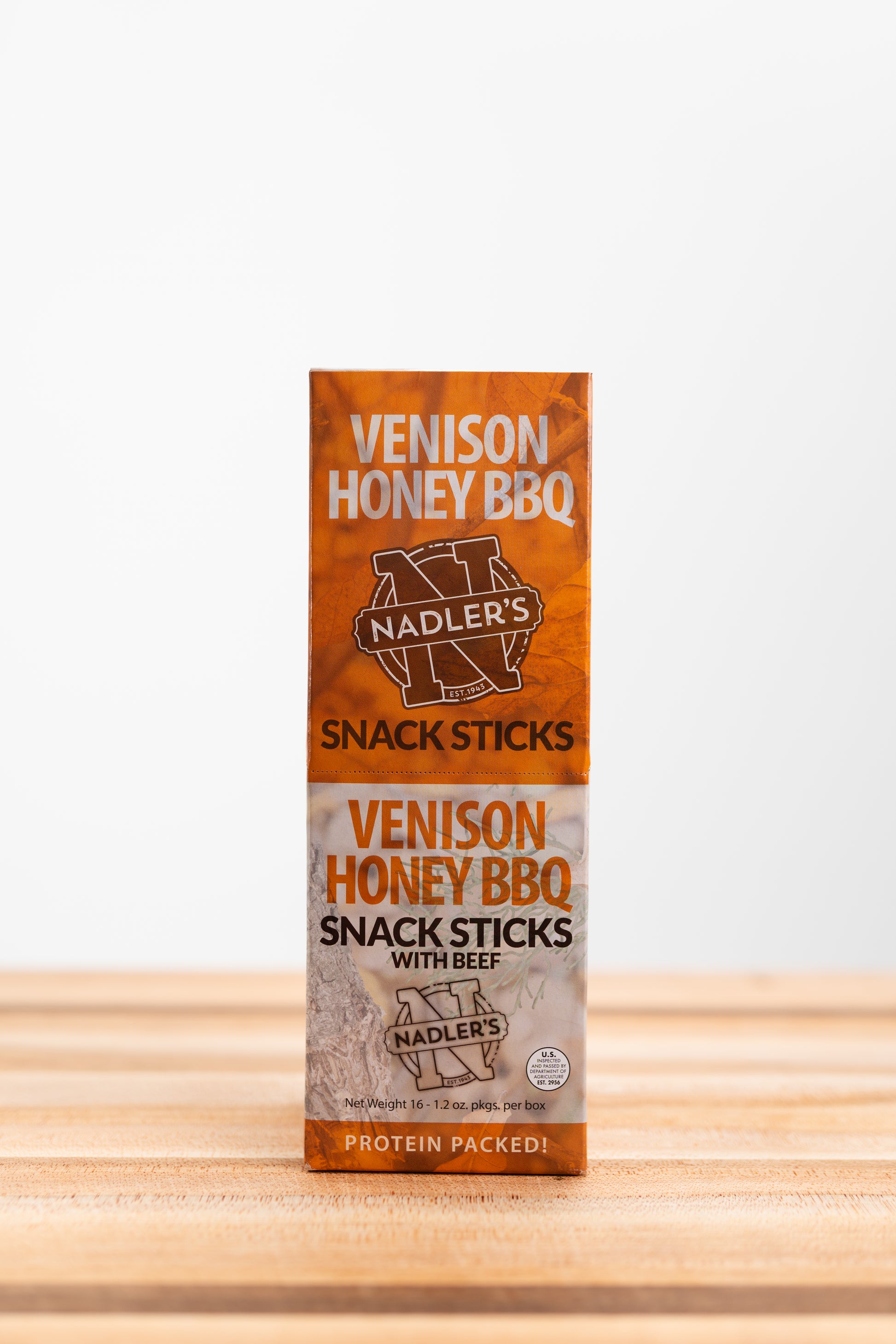 Venison Honey BBQ Snack Sticks - Nadler's Meats