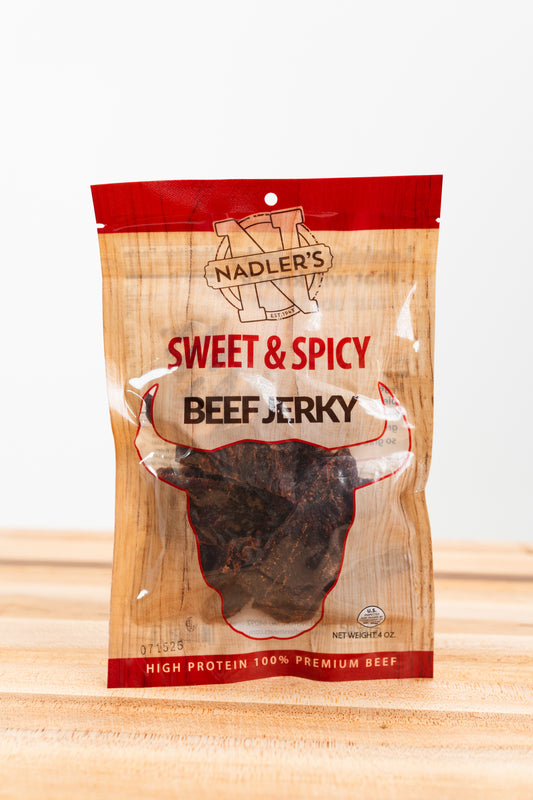 Beef Sweet and Spicy Jerky - Nadler's Meats