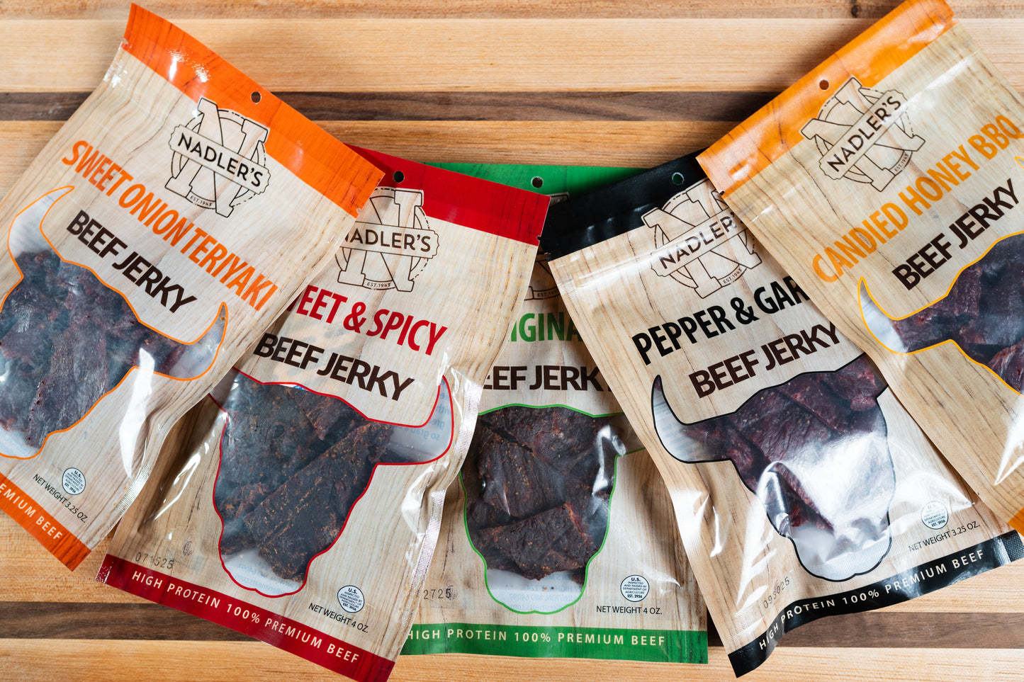 Beef Jerky Variety Pack (Pick 3) - Nadler's Meats