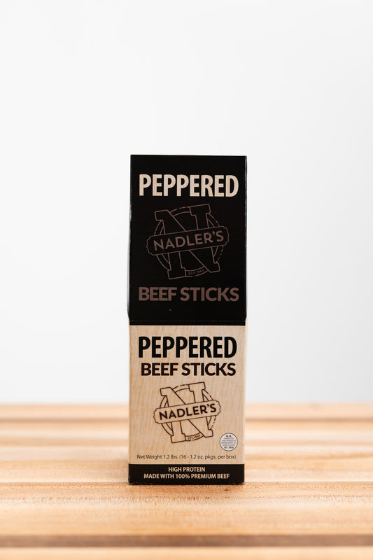 Beef Peppered Sticks - Nadler's Meats