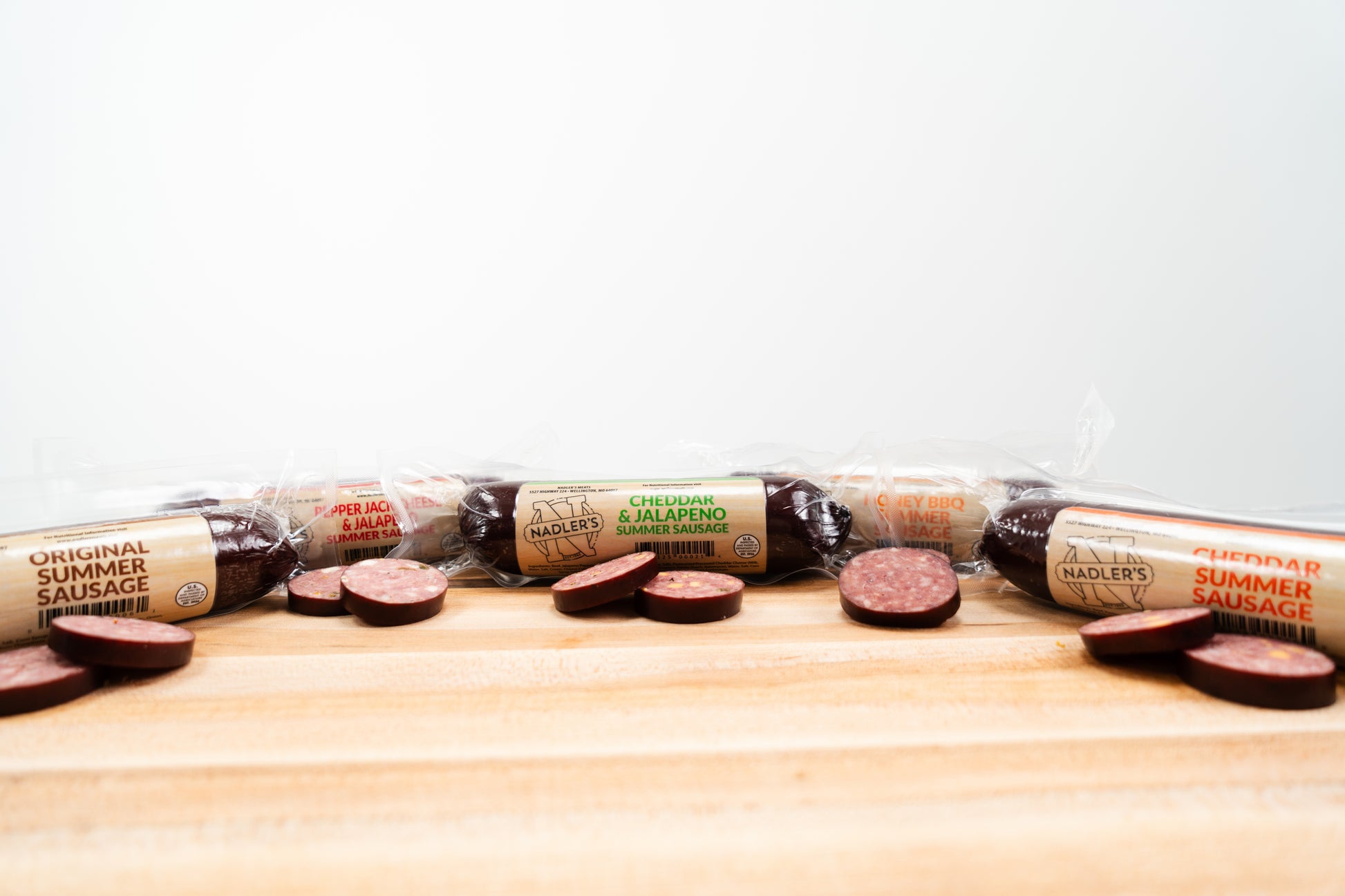 Beef Summer Sausage Variety Pack - Nadler's Meats