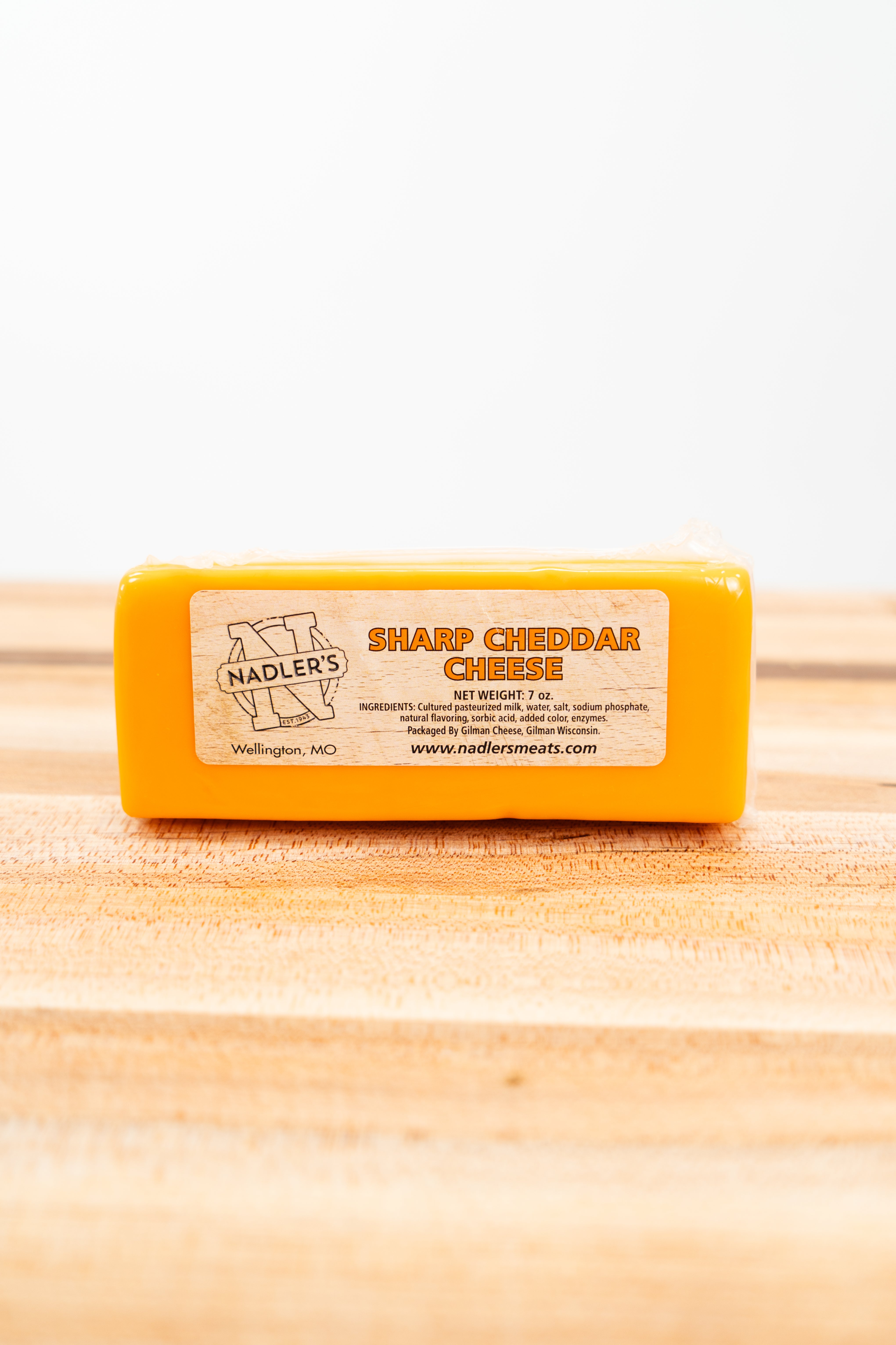 Sharp Cheddar Cheese – Nadler's Meats