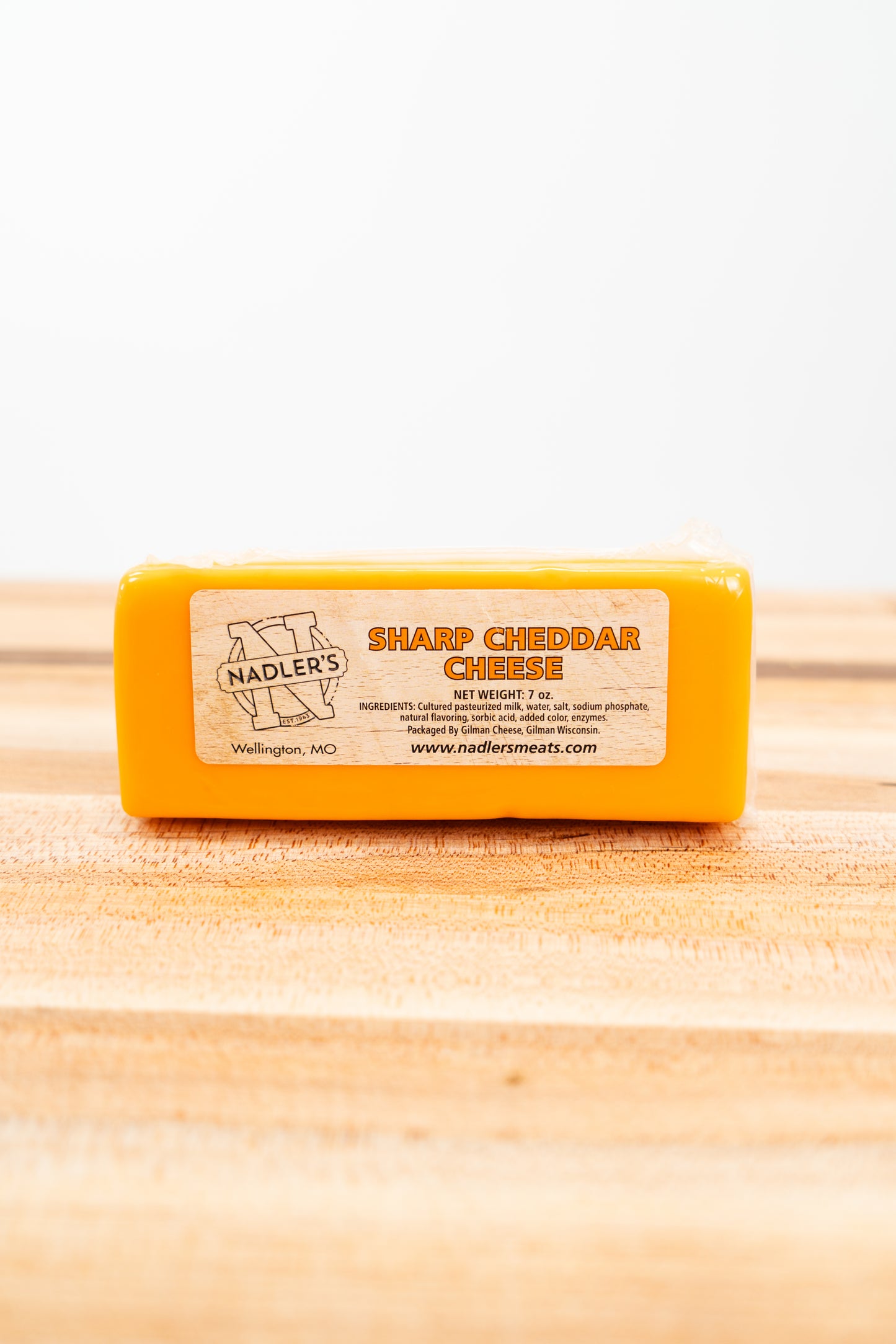 Sharp Cheddar Cheese - Nadler's Meats