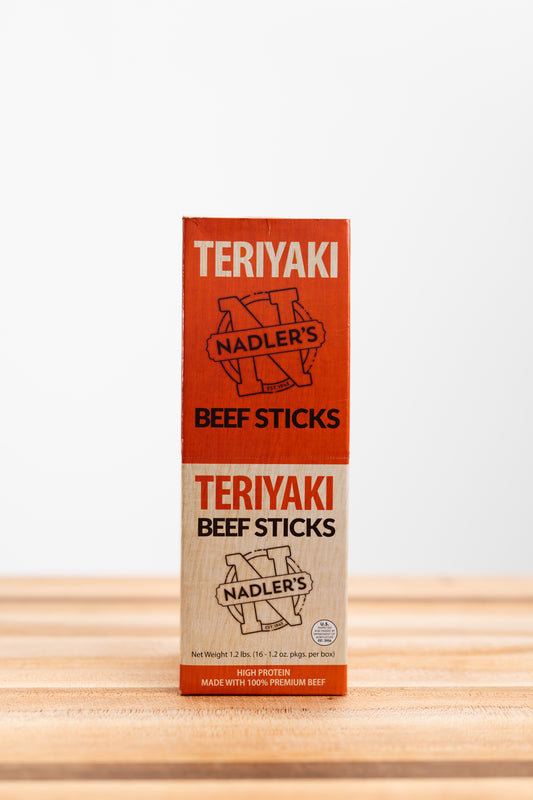 Beef Teriyaki Sticks - Nadler's Meats