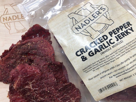 A Bit of Everything (Summer Sausage, Beef Sticks, and Cheese Box) -  Nadler's Meats