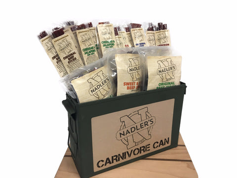 Nadler's Meats Carnivore Can (Jerky and Snack Stick Pack)