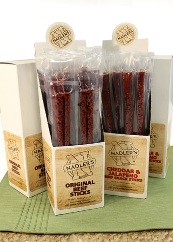 Nadler's Meats Beef Snack Stick Variety Pack