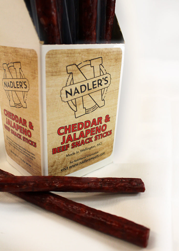 A Bit of Everything (Summer Sausage, Beef Sticks, and Cheese Box) -  Nadler's Meats