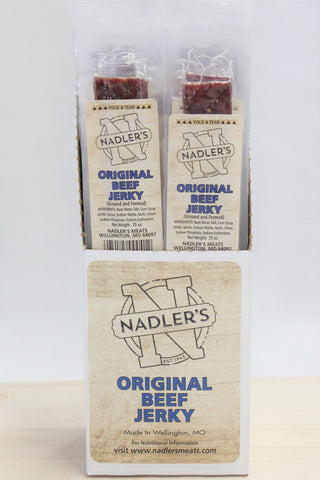 Nadler's Meats Original Beef Jerky Strips
