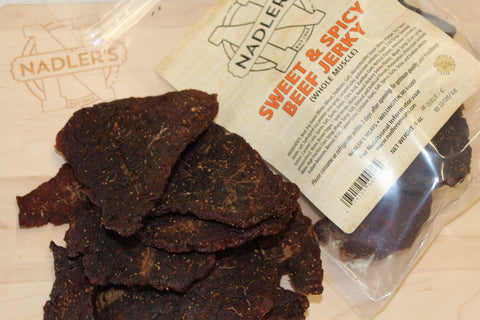 Nadler's Meats Sweet and Spicy Beef Jerky