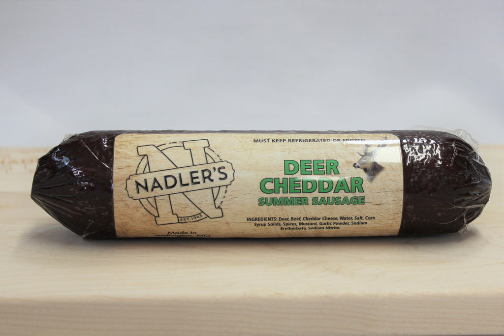 A Bit of Everything (Summer Sausage, Beef Sticks, and Cheese Box) -  Nadler's Meats