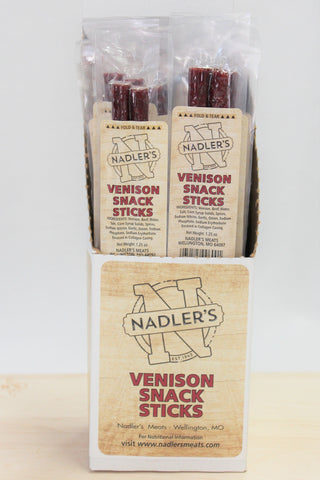 Nadler's Meats Original Venison Snack Sticks